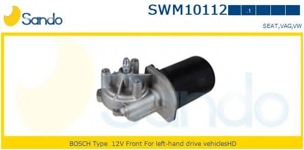 SANDO SWM101121 Двигатель стеклоочистителя