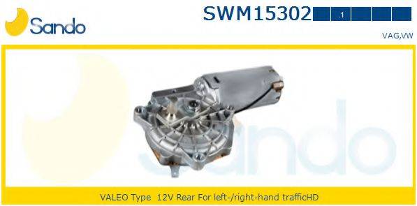 SANDO SWM153021 Двигатель стеклоочистителя