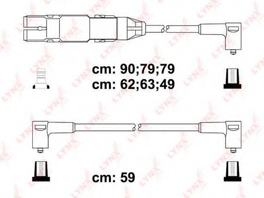 Комплект проводов зажигания LYNXAUTO SPC8016