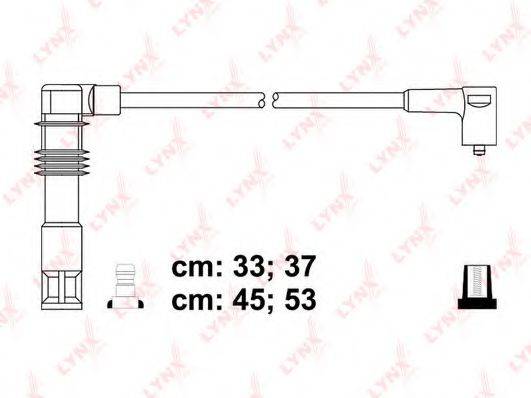 Комплект проводов зажигания LYNXAUTO SPC8029