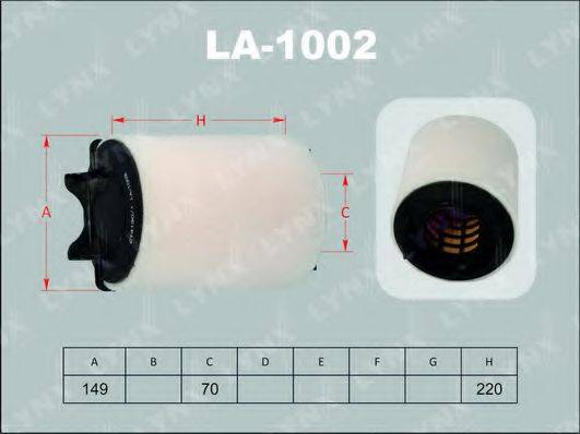 Повітряний фільтр LYNXAUTO LA-1002