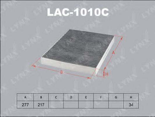 Фільтр, повітря у внутрішньому просторі LYNXAUTO LAC-1010C