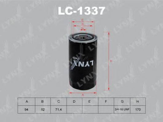 Масляний фільтр LYNXAUTO LC-1337