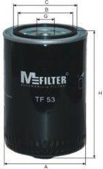 Масляний фільтр MFILTER TF 53