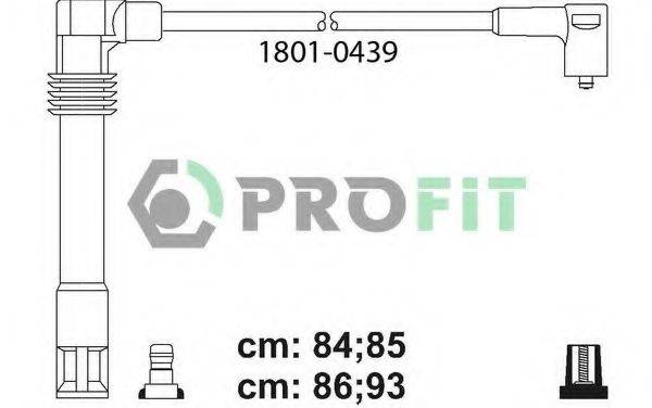 Комплект проводов зажигания PROFIT 1801-0439