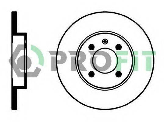 Тормозной диск PROFIT 5010-0205