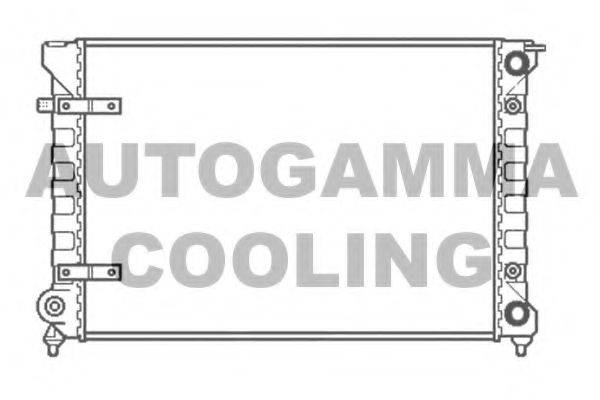AUTOGAMMA 101052 Радиатор охлаждения двигателя