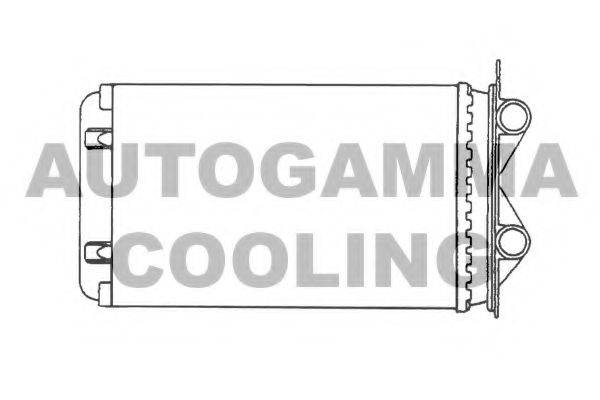 Теплообмінник, опалення салону AUTOGAMMA 101644
