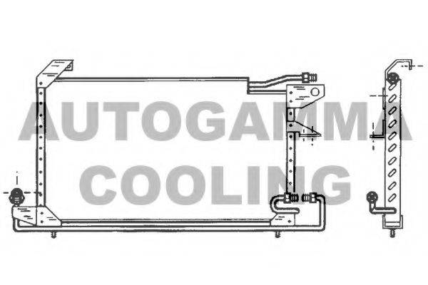 AUTOGAMMA 102815 Конденсатор, кондиціонер