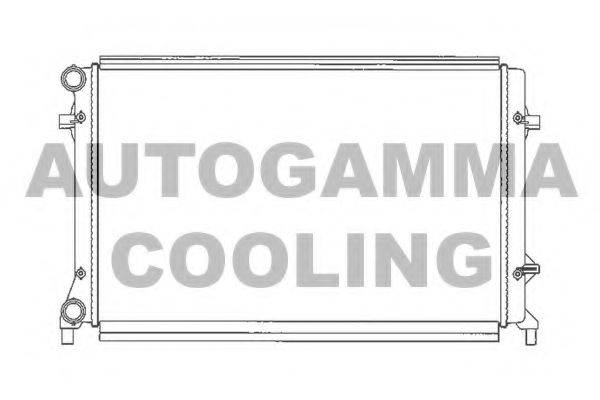 AUTOGAMMA 103612 Радиатор охлаждения двигателя