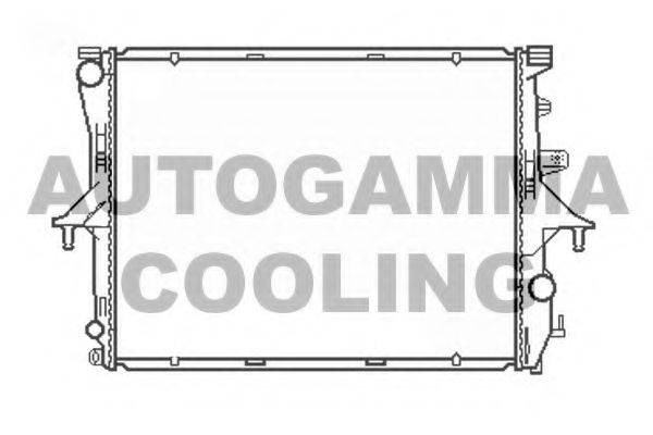 Радиатор охлаждения двигателя AUTOGAMMA 103941
