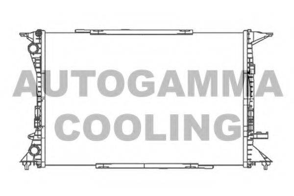 Радиатор охлаждения двигателя AUTOGAMMA 105612