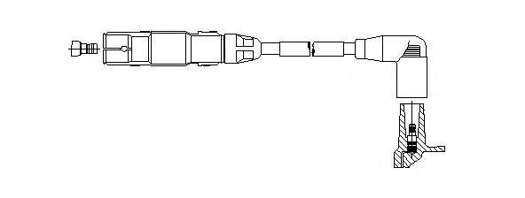 Провод зажигания BREMI 190E72