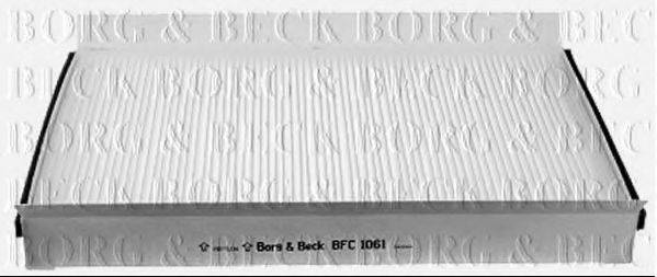BORG & BECK BFC1061 Фільтр, повітря у внутрішньому просторі