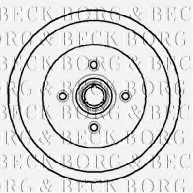 Гальмівний барабан BORG & BECK BBR7066