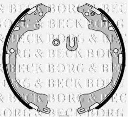 Комплект гальмівних колодок BORG & BECK BBS6446