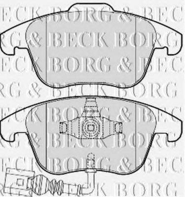 BORG & BECK BBP2049 Тормозные колодки