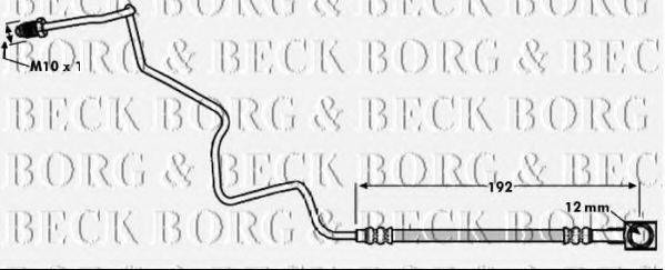 Гальмівний шланг BORG & BECK BBH7935