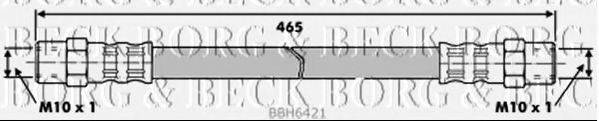 BORG & BECK BBH6421 Тормозной шланг