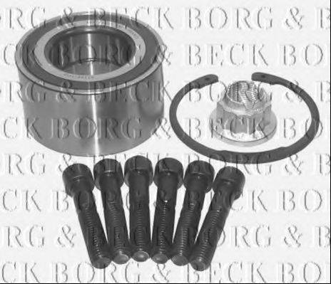 Комплект підшипника ступиці колеса BORG & BECK BWK1064