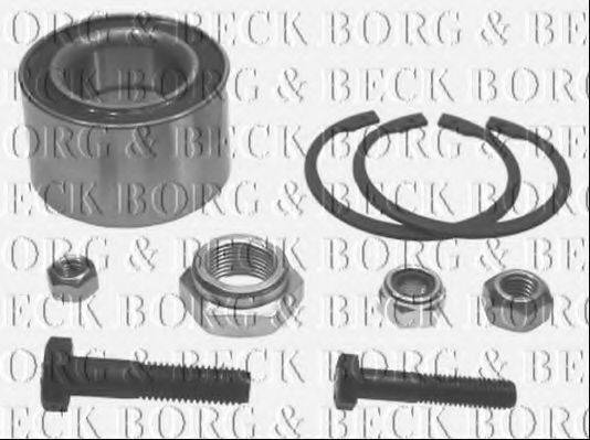 Комплект підшипника ступиці колеса BORG & BECK BWK040