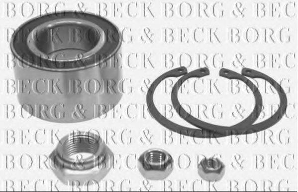 Комплект підшипника ступиці колеса BORG & BECK BWK049