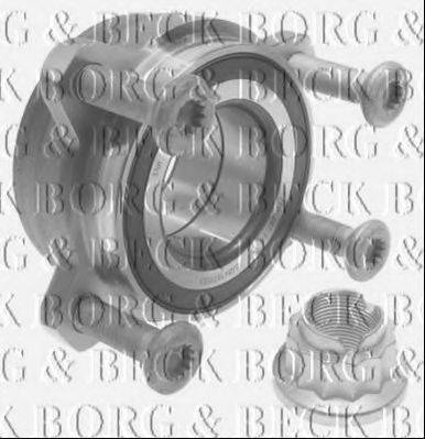 BORG & BECK BWK1263 Комплект підшипника ступиці колеса
