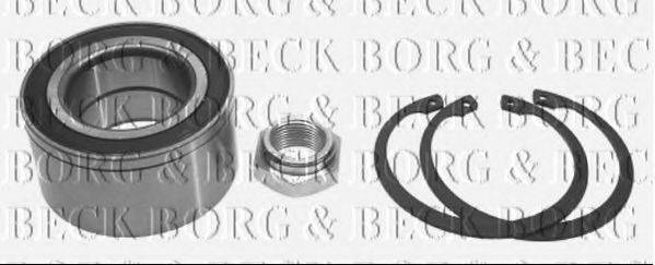 BORG & BECK BWK346 Комплект підшипника ступиці колеса