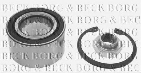 BORG & BECK BWK384 Комплект підшипника ступиці колеса