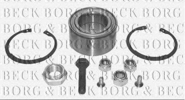 BORG & BECK BWK419 Комплект підшипника ступиці колеса