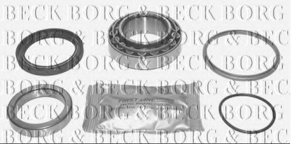 Комплект підшипника ступиці колеса BORG & BECK BWK226