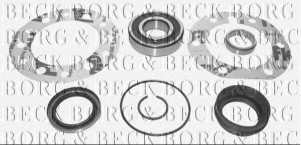 BORG & BECK BWK837 Комплект підшипника ступиці колеса