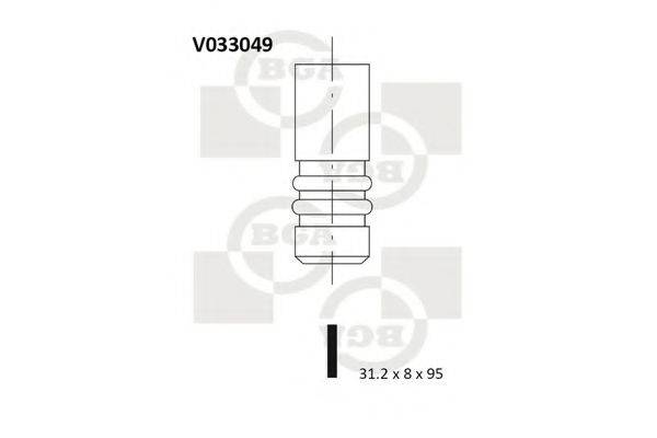 Випускний клапан BGA V033049