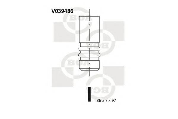 BGA V039486 Впускной клапан