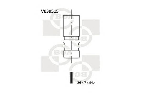BGA V039515 Выпускной клапан