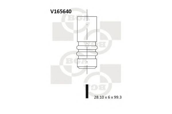 BGA V165640 Впускний клапан