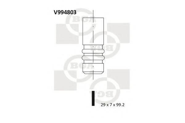 BGA V994803 Выпускной клапан