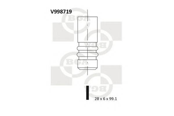 BGA V998719 Выпускной клапан
