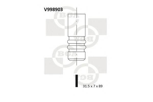 BGA V998903 Выпускной клапан