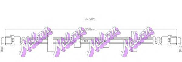 BROVEX-NELSON H4585 Гальмівний шланг