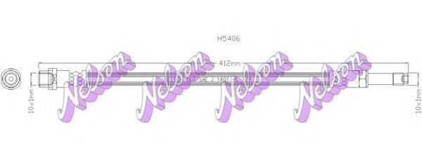 Тормозной шланг BROVEX-NELSON H5406