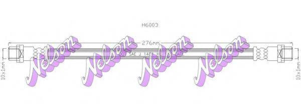 BROVEX-NELSON H6003 Гальмівний шланг