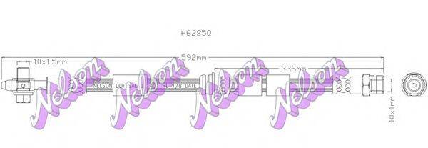 BROVEX-NELSON H6285Q Тормозной шланг