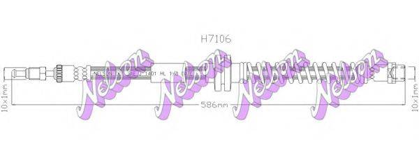 Гальмівний шланг BROVEX-NELSON H7106