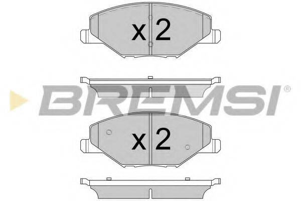 BREMSI BP3591 Тормозные колодки