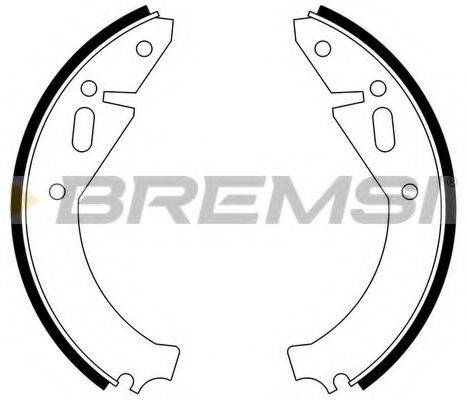 Комплект гальмівних колодок BREMSI GF0471
