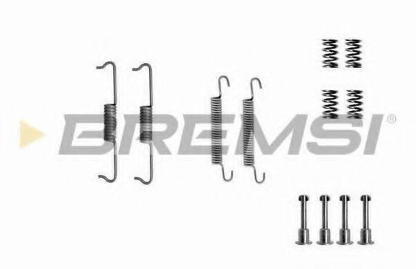 Комплектуючі, гальмівна колодка BREMSI SK0841