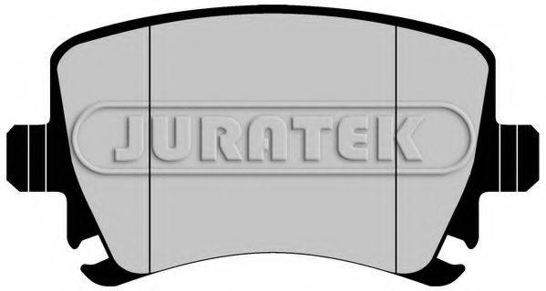 Комплект гальмівних колодок, дискове гальмо JURATEK JCP1636