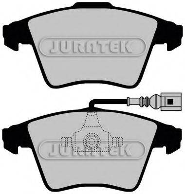 Комплект гальмівних колодок, дискове гальмо JURATEK JCP1642