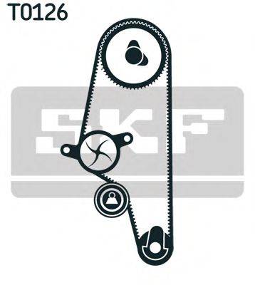 SKF VKMC01107 Водяной насос + комплект зубчатого ремня